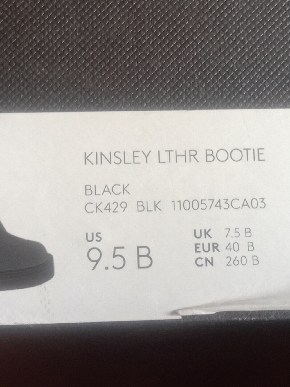 Coach Black Leather Kinsley 2"  Heeled Boot Nwt 9.5